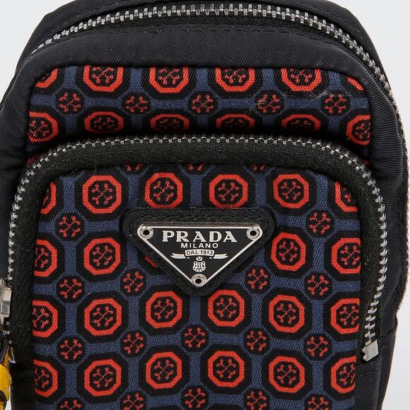 Pattern Mini Pouch Keyring - Picture 2 of 8